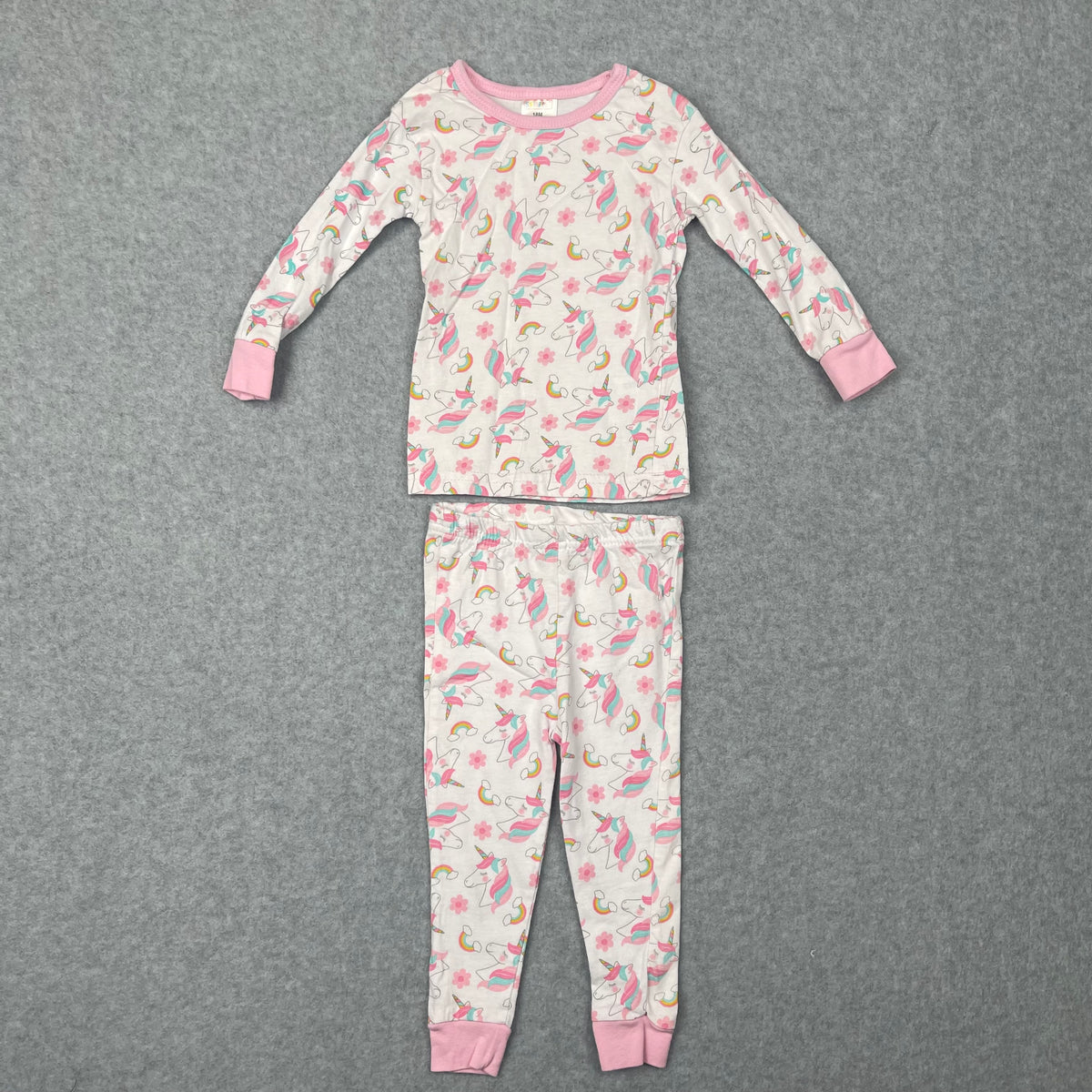 Swiggles Unicorns 2pc pj set size 18 months