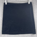 Black Velvet Mini Skirt Size Large