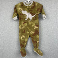 Carter's Dino Fleece Footed PJ Size 6 months