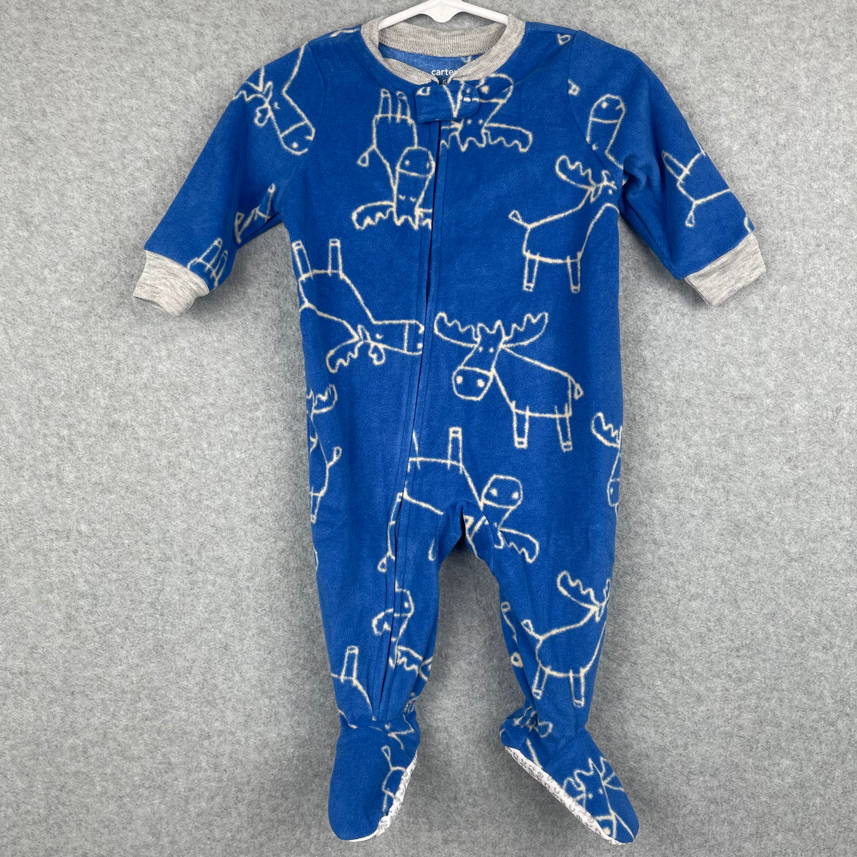 Carter's Fleece Footed PJ Size 6 months