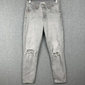 Zara Ripped Distressed Jeans Size 4
