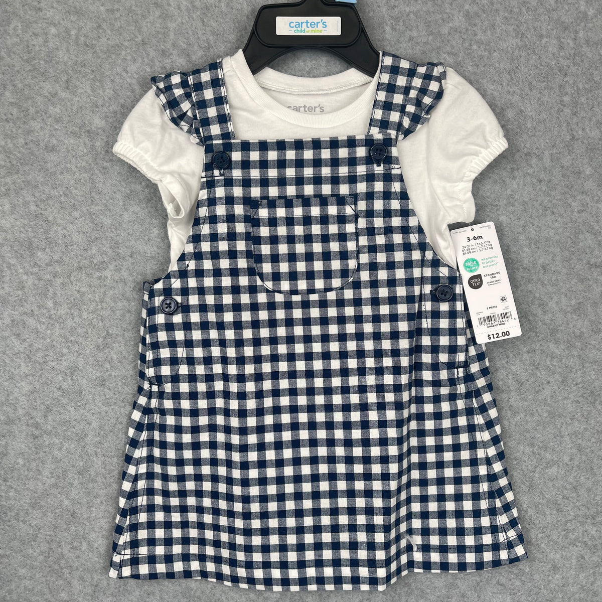 Carter's 2PC Dress Set Size 3-6 months