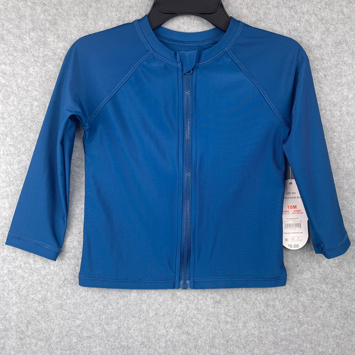 Wonder Nation Long Sleeve Swim Rash Guard Size 18 Months