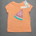 Cat & Jack Peach Watermelon Tee Shirt Size 4T