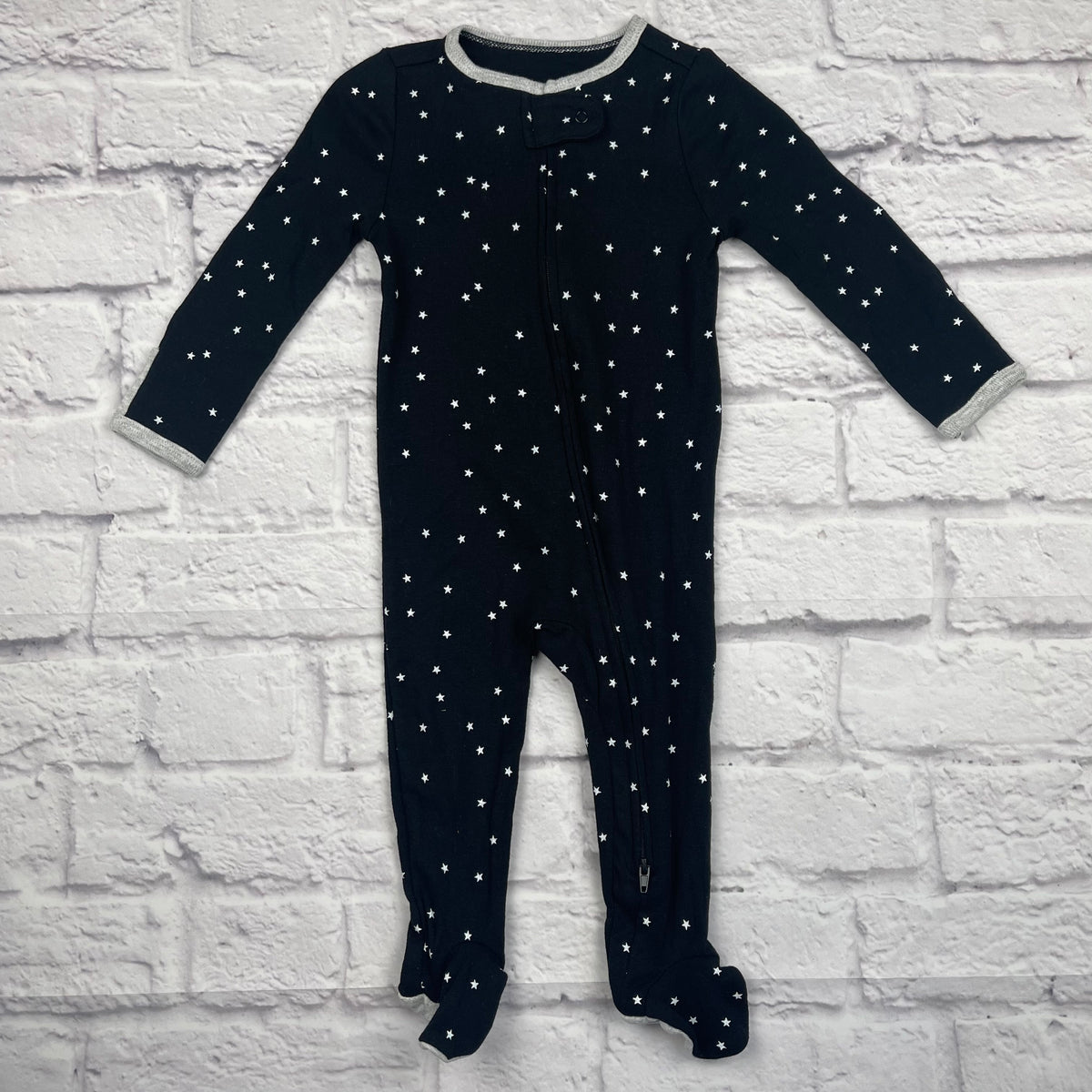 Cloud Island Star Footed Pajama size 6-9 months