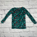 Cat & Jack Floral Fleece Pajama Top size 12 mo